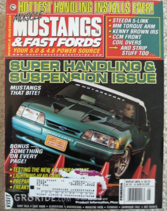 MUSCLE MUSTANGS & FAST FORDS 2001 MAY - '01 LIGHTNING